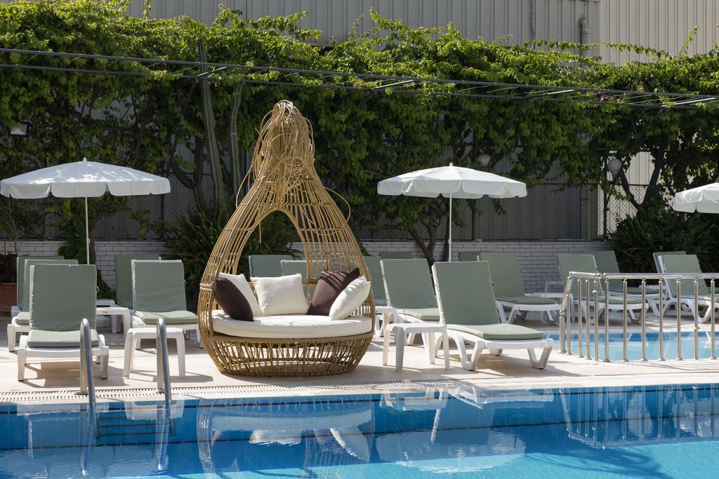 Kleopatra Tuna Apart Hotel Алания Экстерьер фото