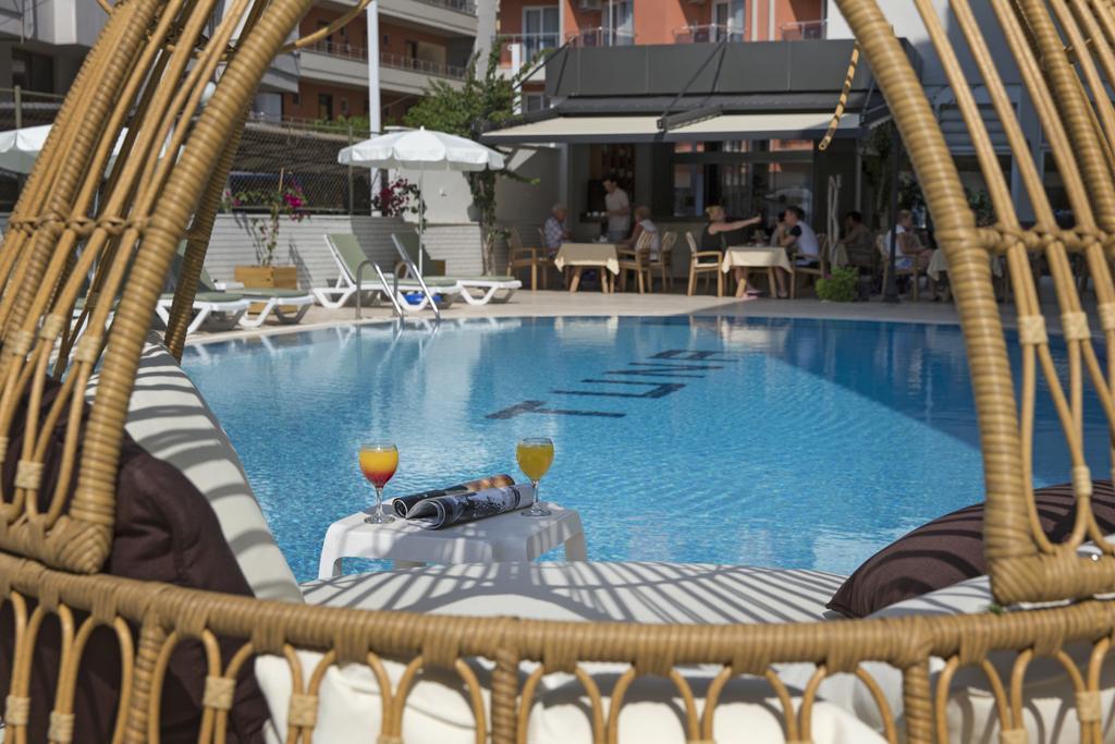 Kleopatra Tuna Apart Hotel Алания Экстерьер фото