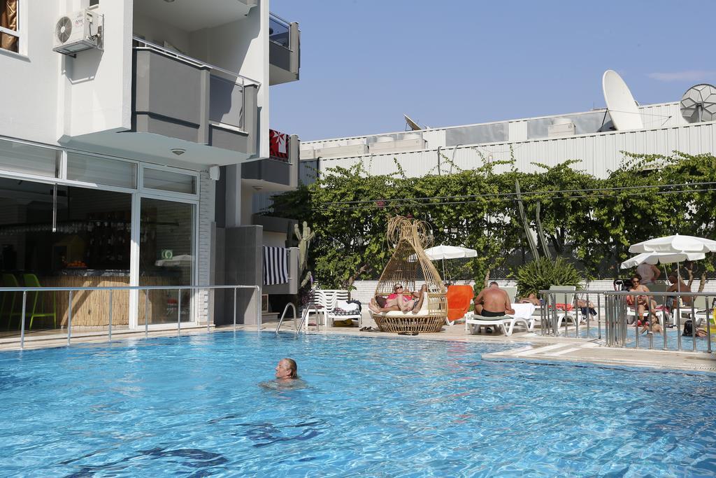 Kleopatra Tuna Apart Hotel Алания Экстерьер фото