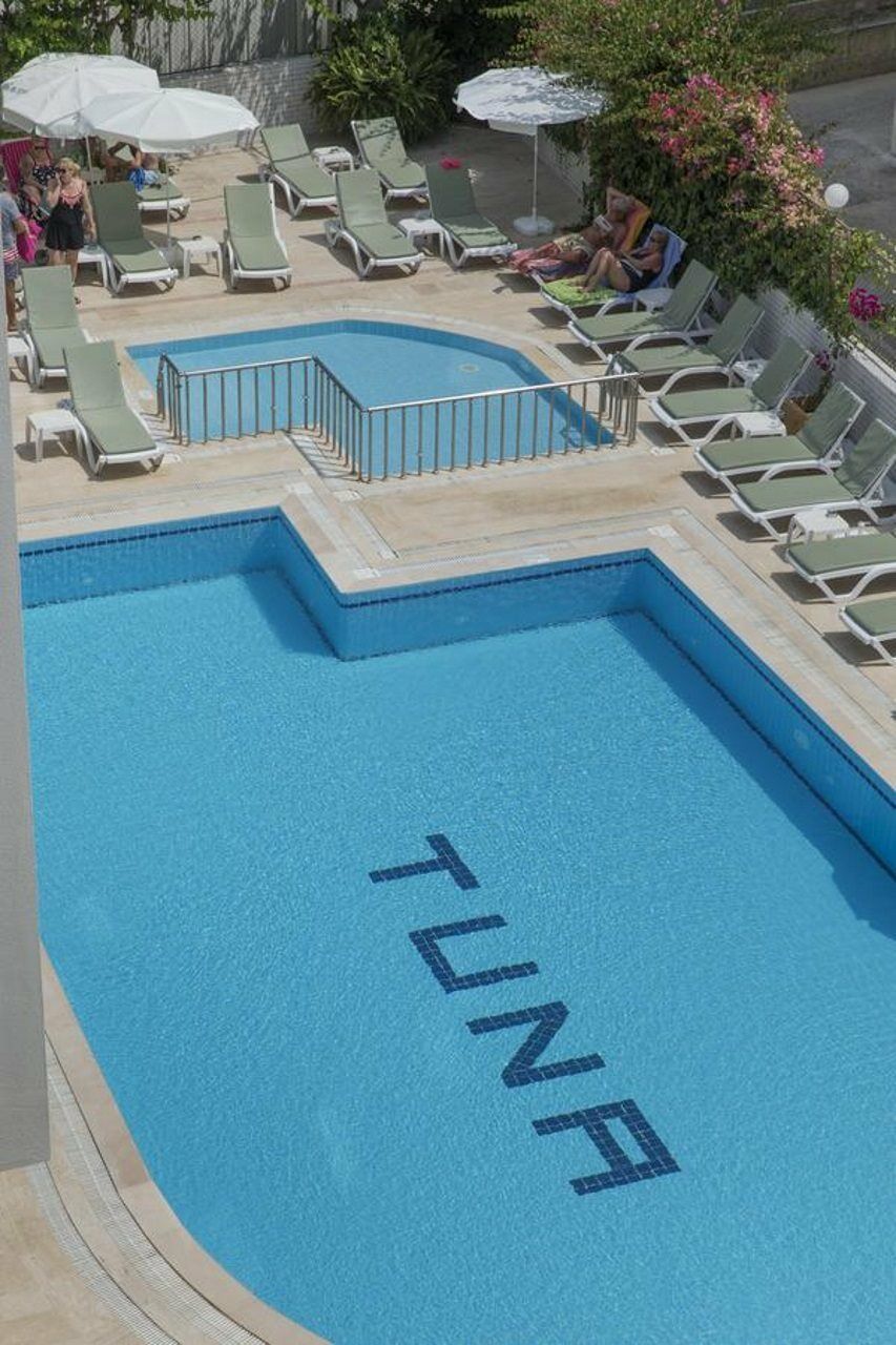 Kleopatra Tuna Apart Hotel Алания Экстерьер фото